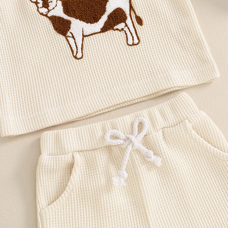 Cow Waffle Set